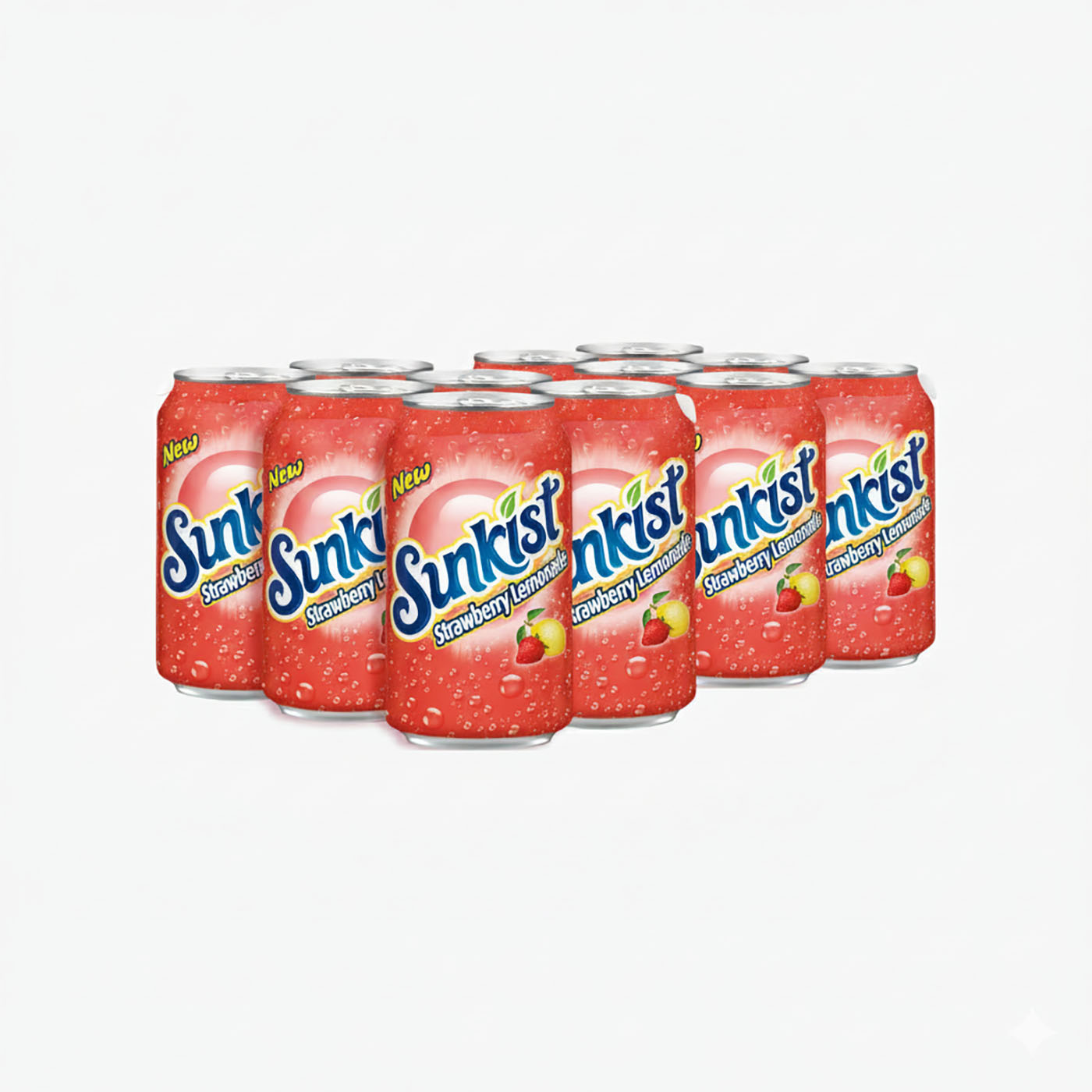 Sunkist Strawberry Orange - 355ml × 12