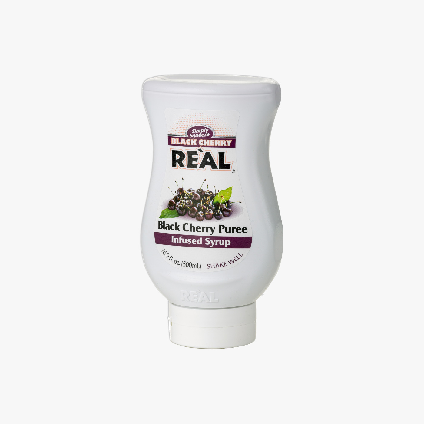 Real Black Cherry Puree Infused Syrup - 500ml