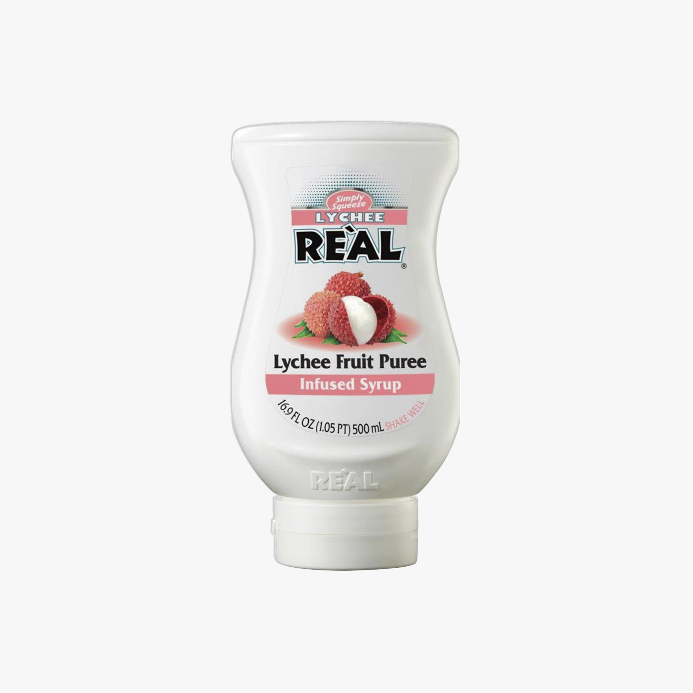 Real Lychee Puree Infused Syrup - 500ml