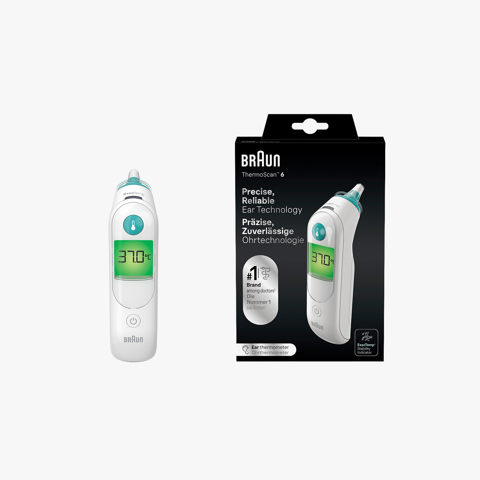 Braun Ear Thermometer - Thermoscan 6 IRT6515MNLA
