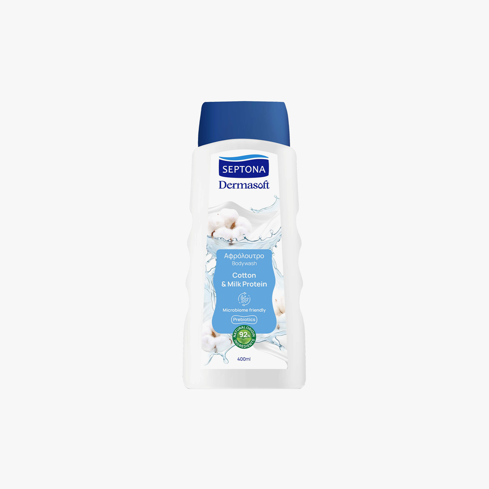 Septona Cotton & Milk protein Bodywash - 400ml