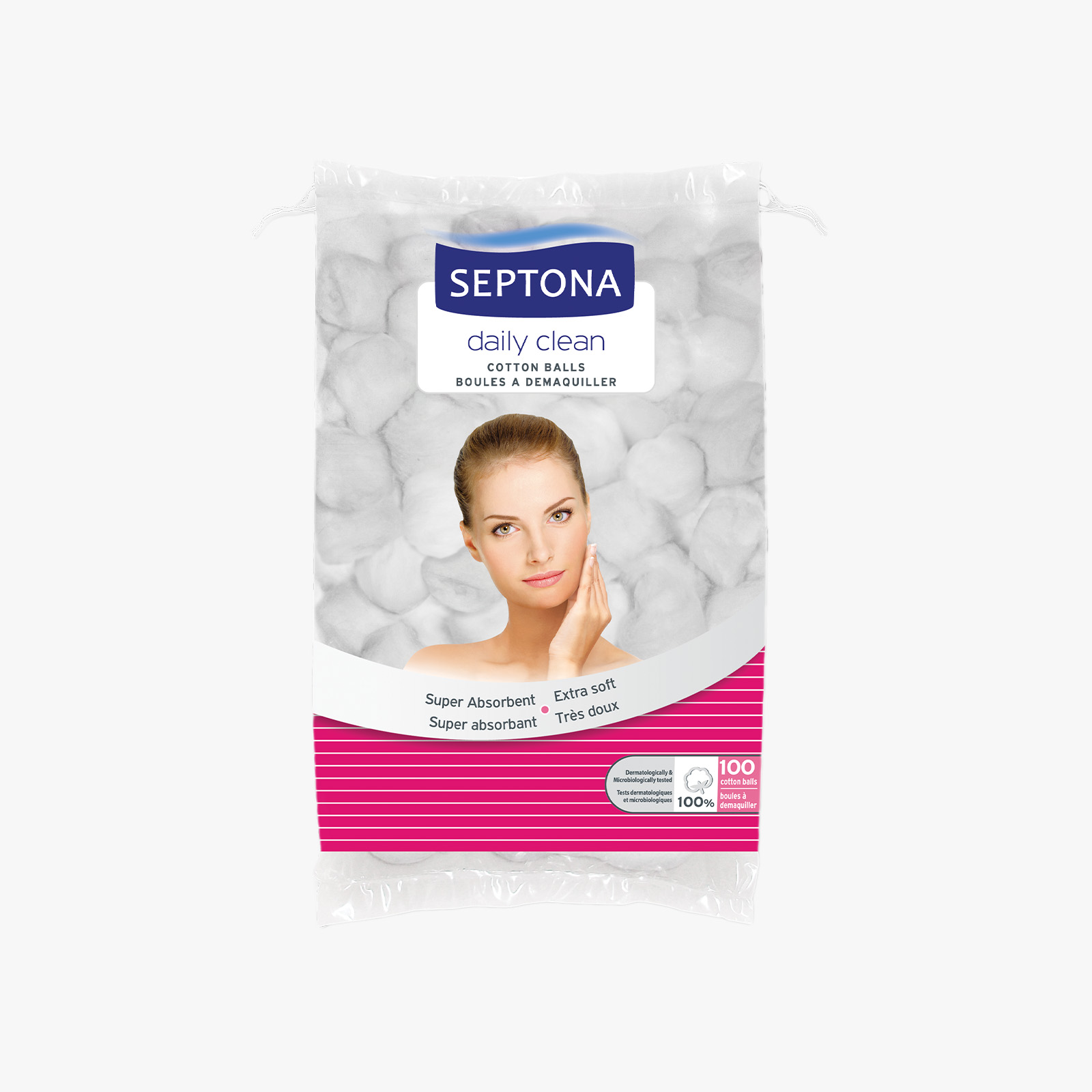 Septona Cotton Balls Beauty - 100 Balls