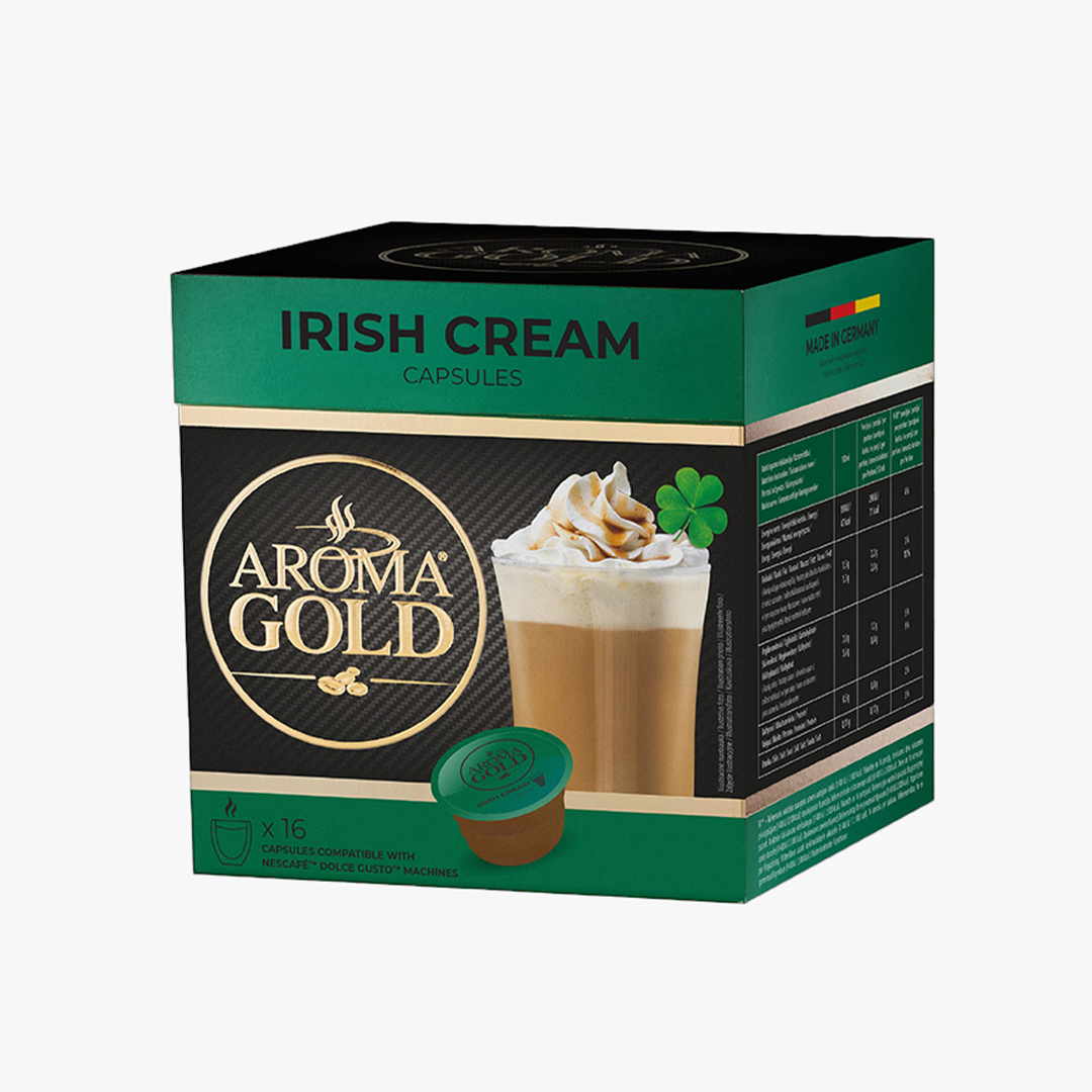 Aroma Gold DG Coffee Capsules Irish Cream - 16 Capsules