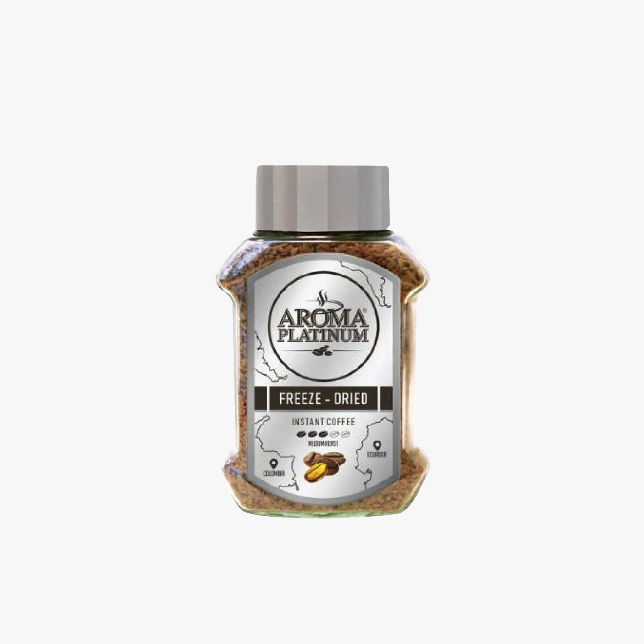 Aroma Gold Instant Coffee Freeze-dried Platinum - 100g