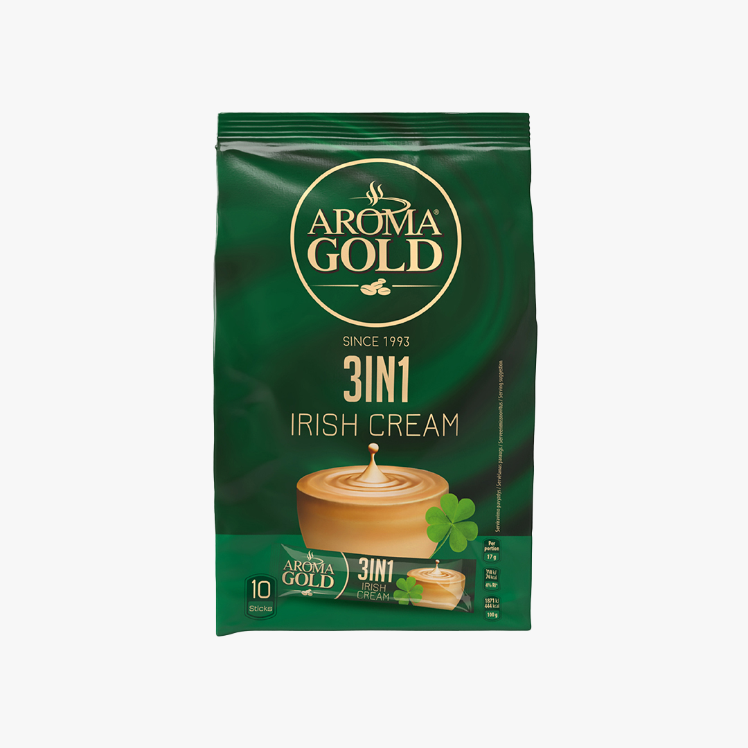Aroma Gold 3IN1-Irish Cream - 170g (17g × 10)