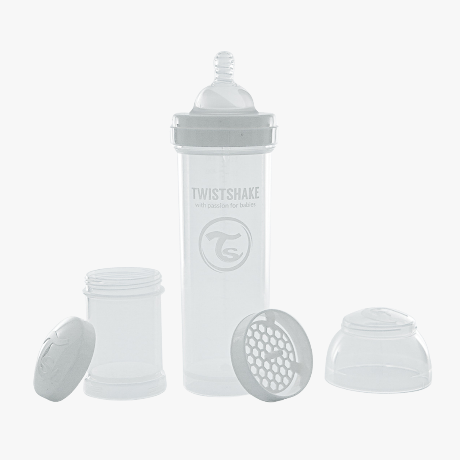 Twistshake Anti-Colic 330ml White