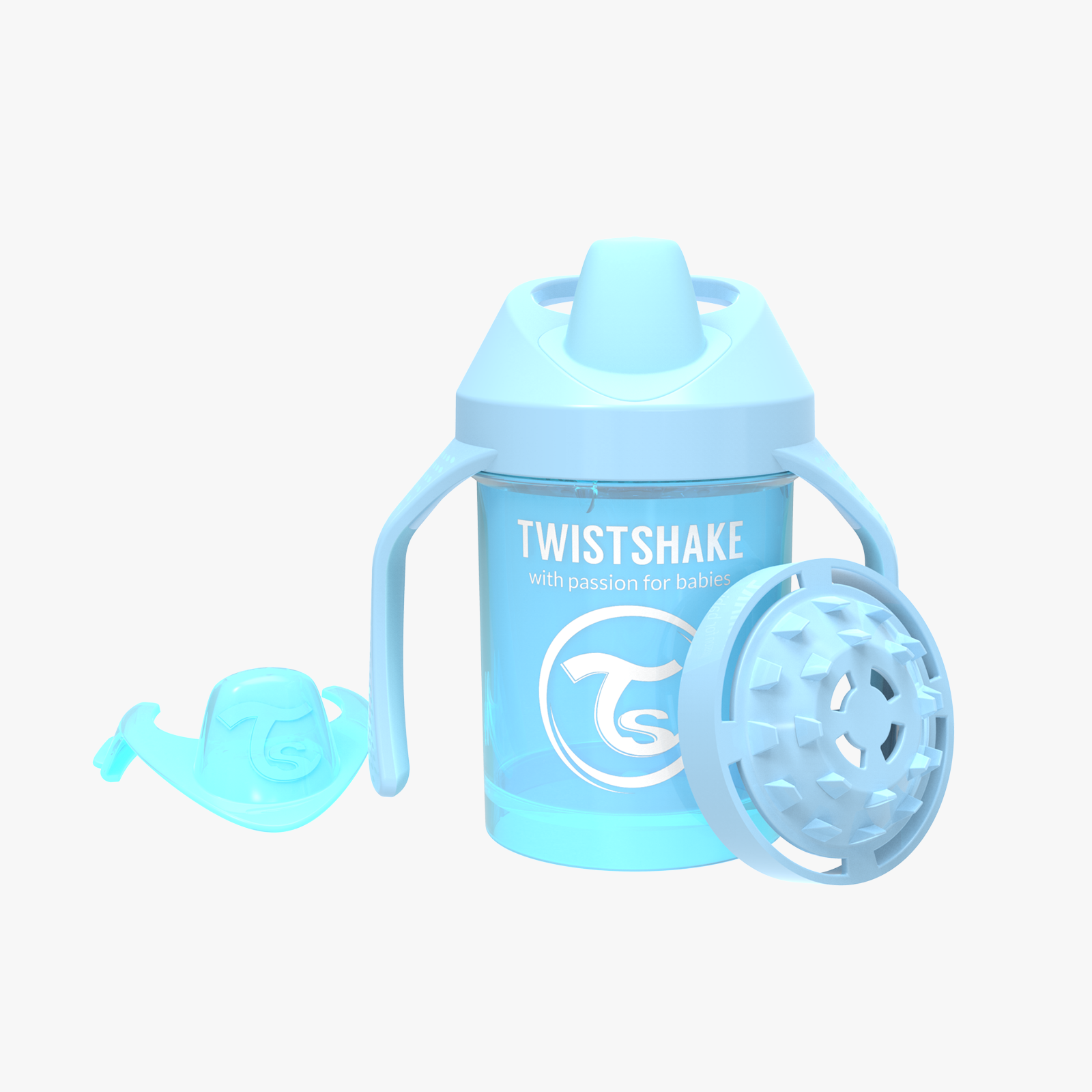 Twistshake Mini Cup 230ml 4+m Pastel Blue