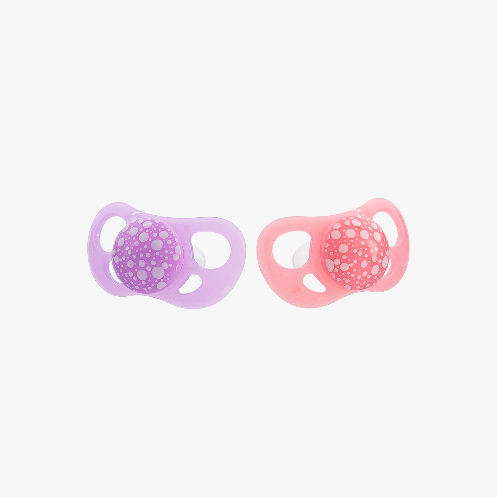 Twistshake 2x Pacifier 6+m Pastel Pink Purple