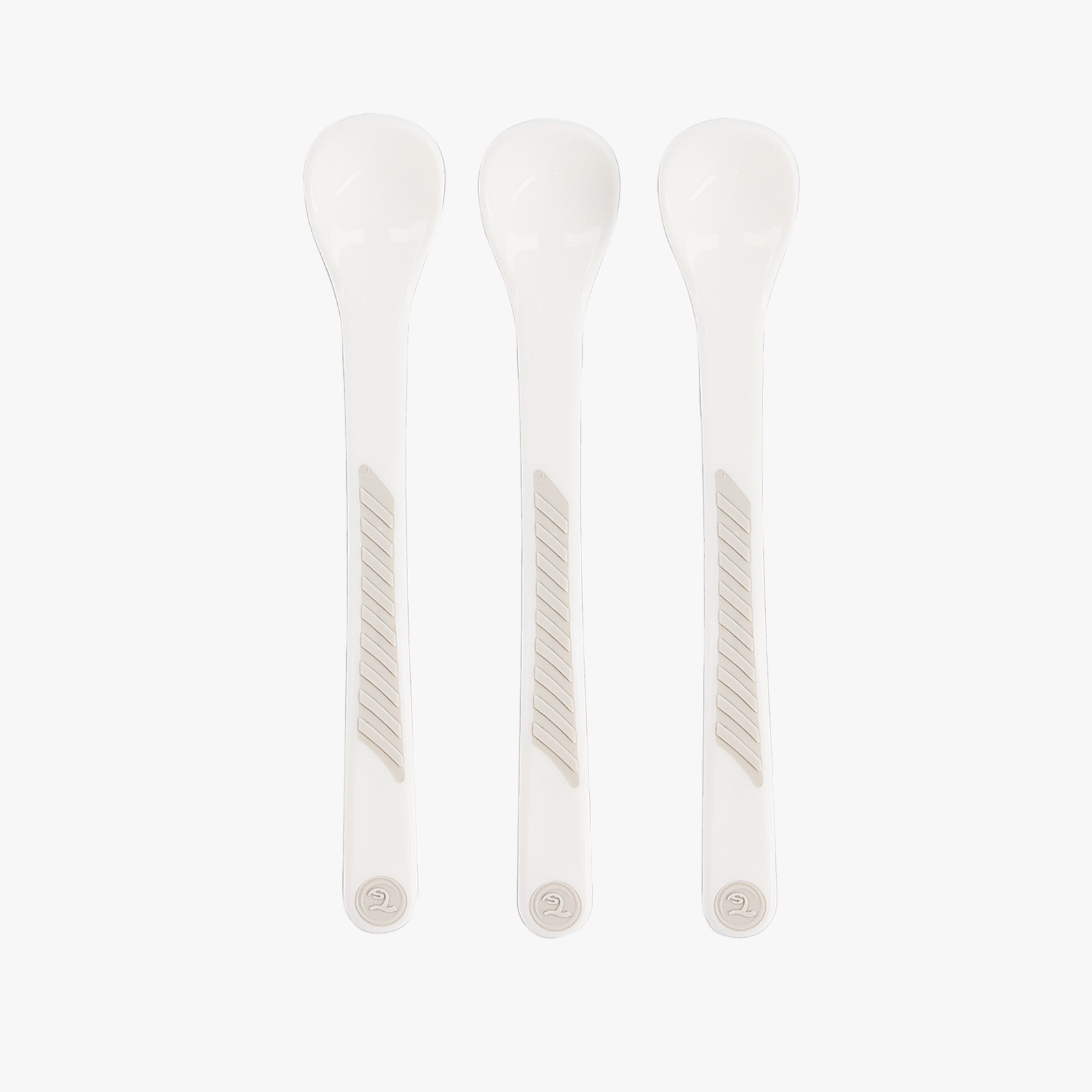Twistshake 3x Feeding Spoon 4+m White