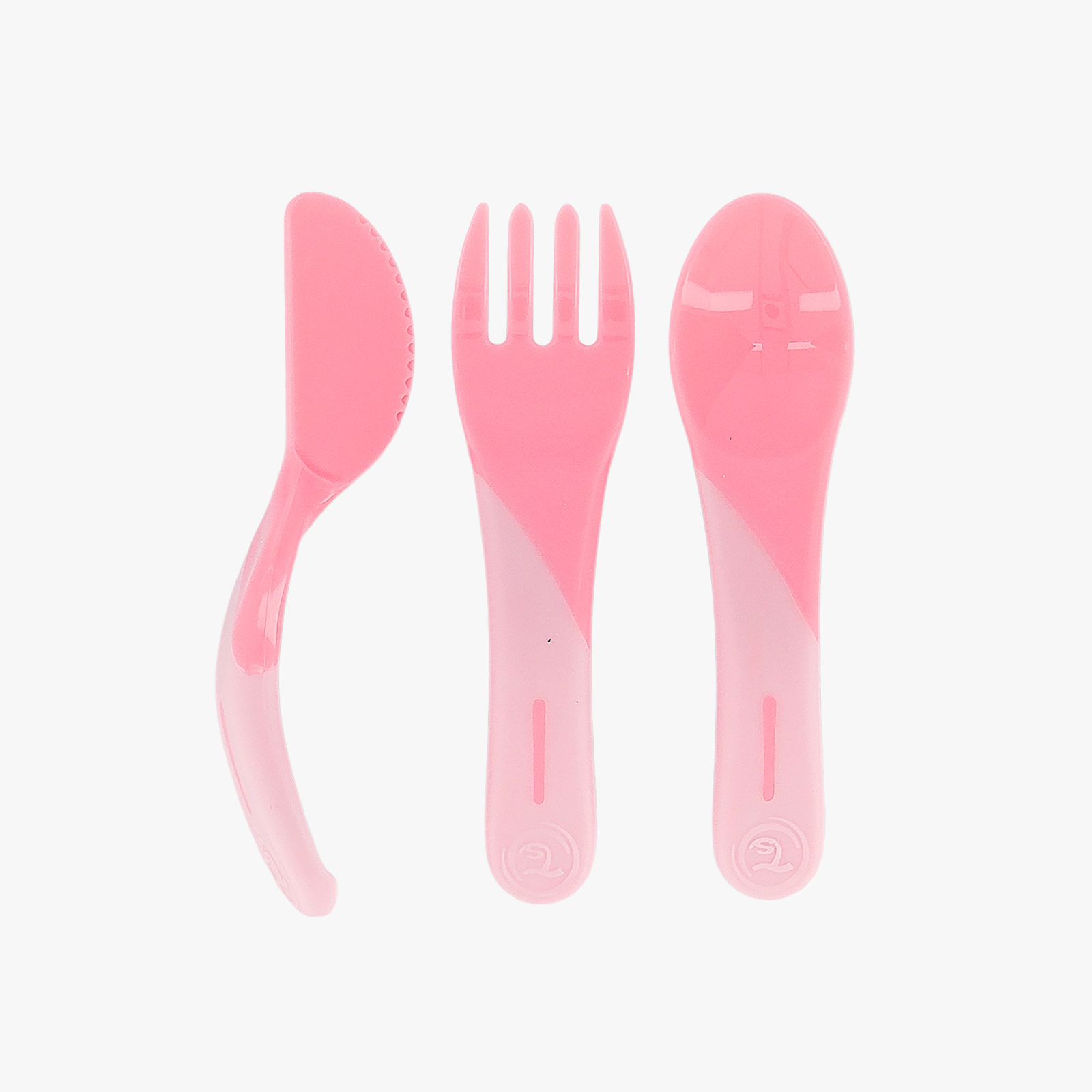 Twistshake Learn Cutlery 6+m Pastel Pink