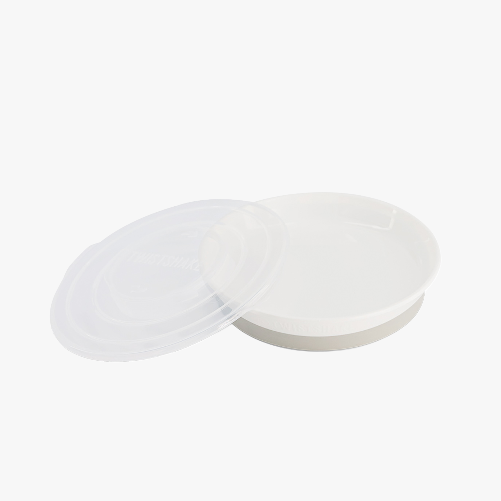 Twistshake Plate 6+m White