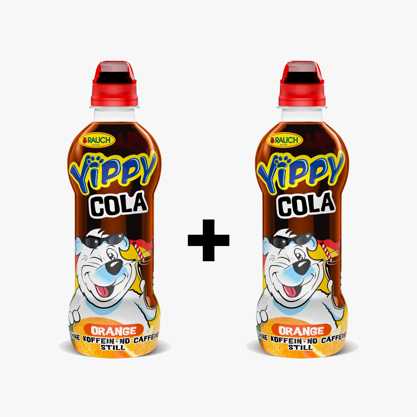 RAUCH Yippy Cola Orange 330ML- (Buy 1 get 1 free)