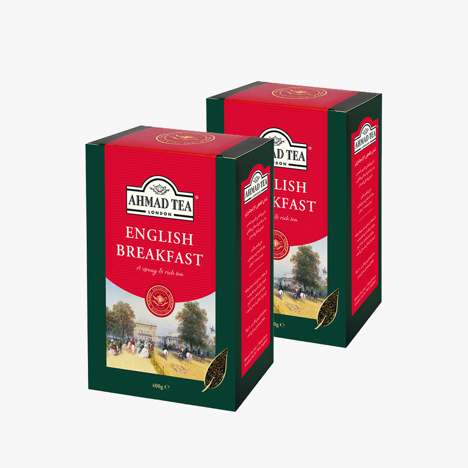 Ahmad Tea English Breakfast Black Tea Loose – 400g - 2pk promotion