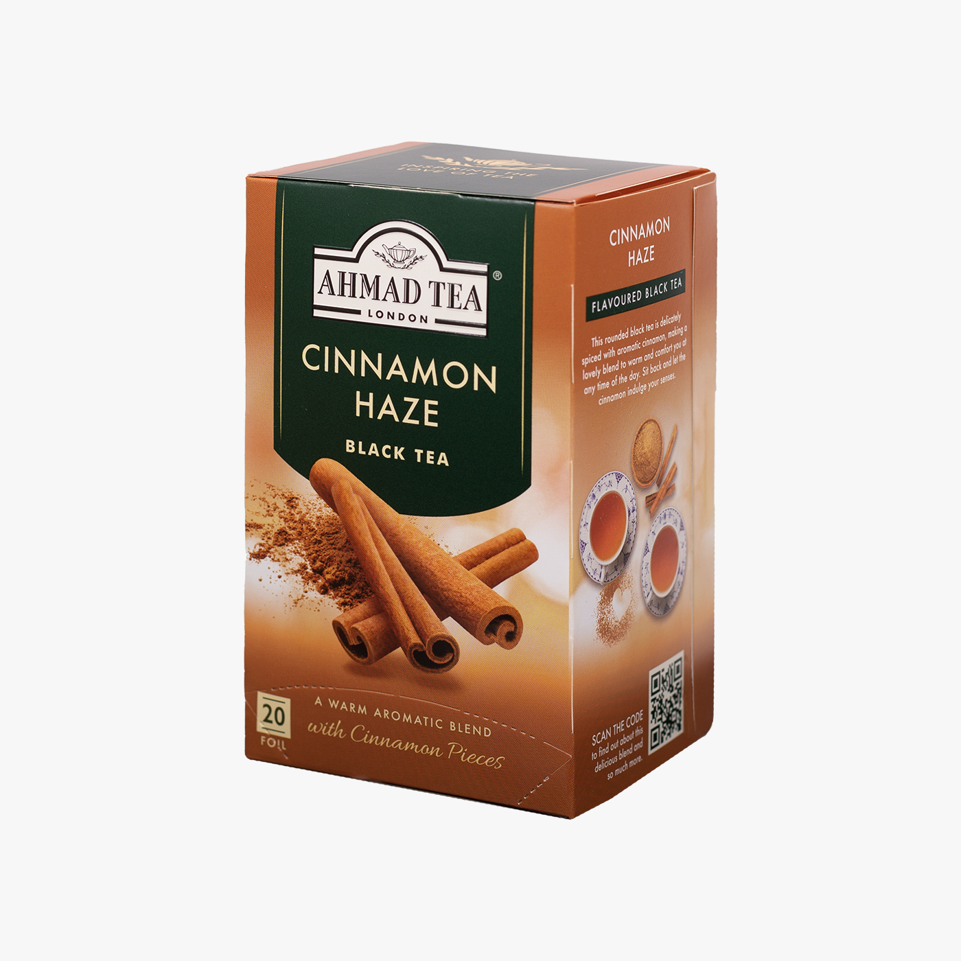 Ahmad Tea Cinnamon Haze Black Tea - 20 Teabags