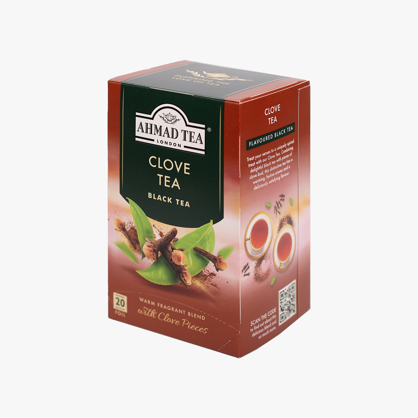 Ahmad Tea Black Tea & Clove - 20 Teabags