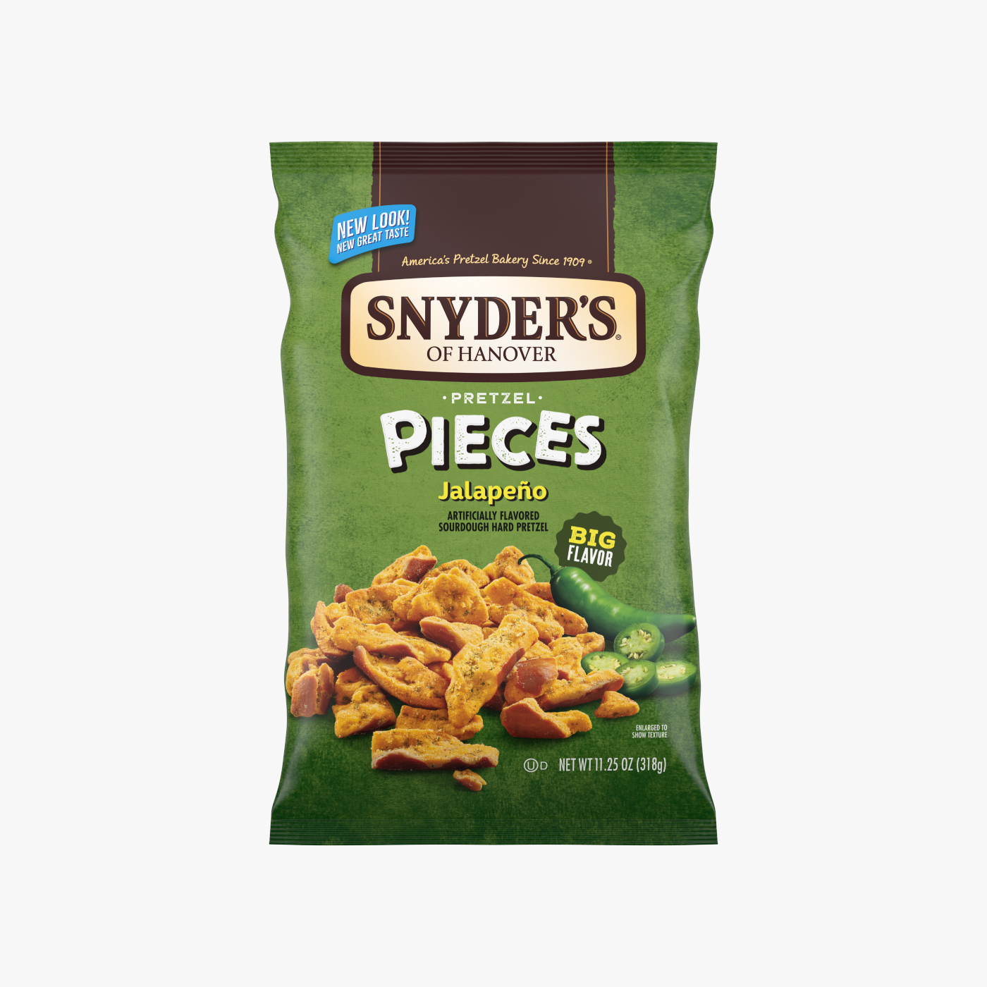 Snyder’s of Hanover Pretzel Pieces Jalapeño - 318g
