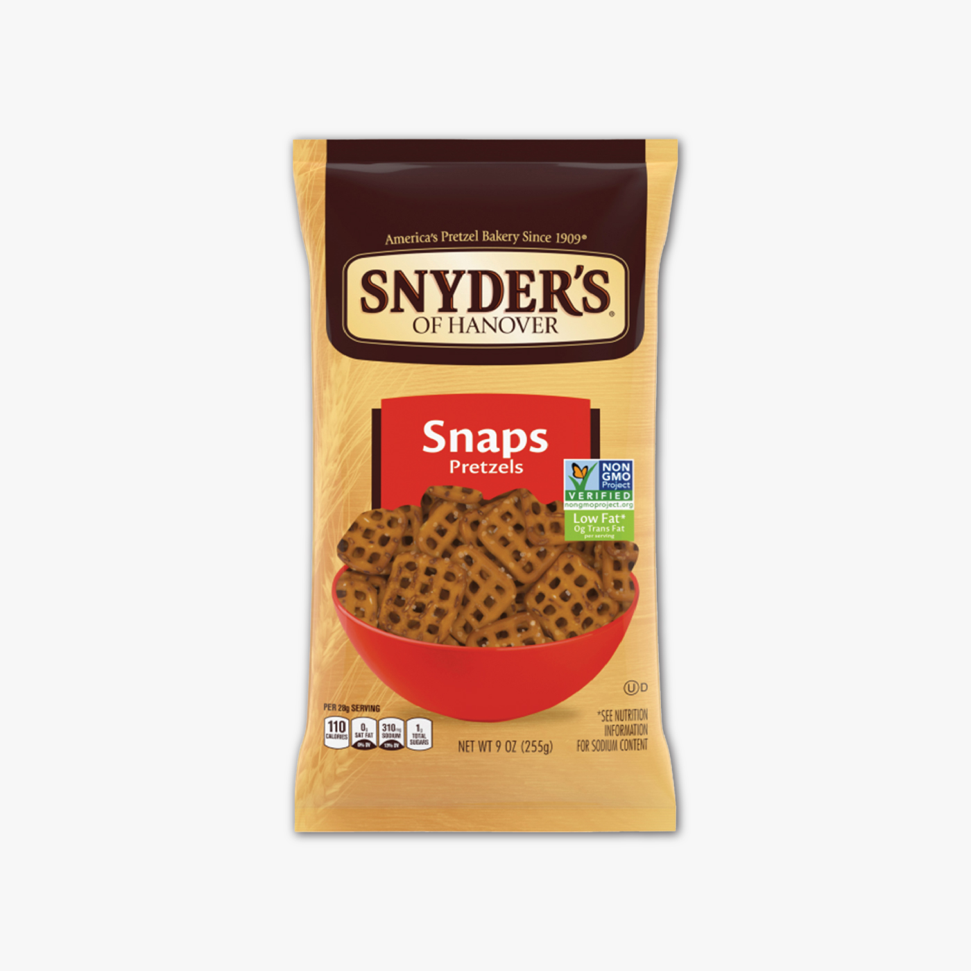 Snyder’s of Hanover Pretzel Snaps - 255g