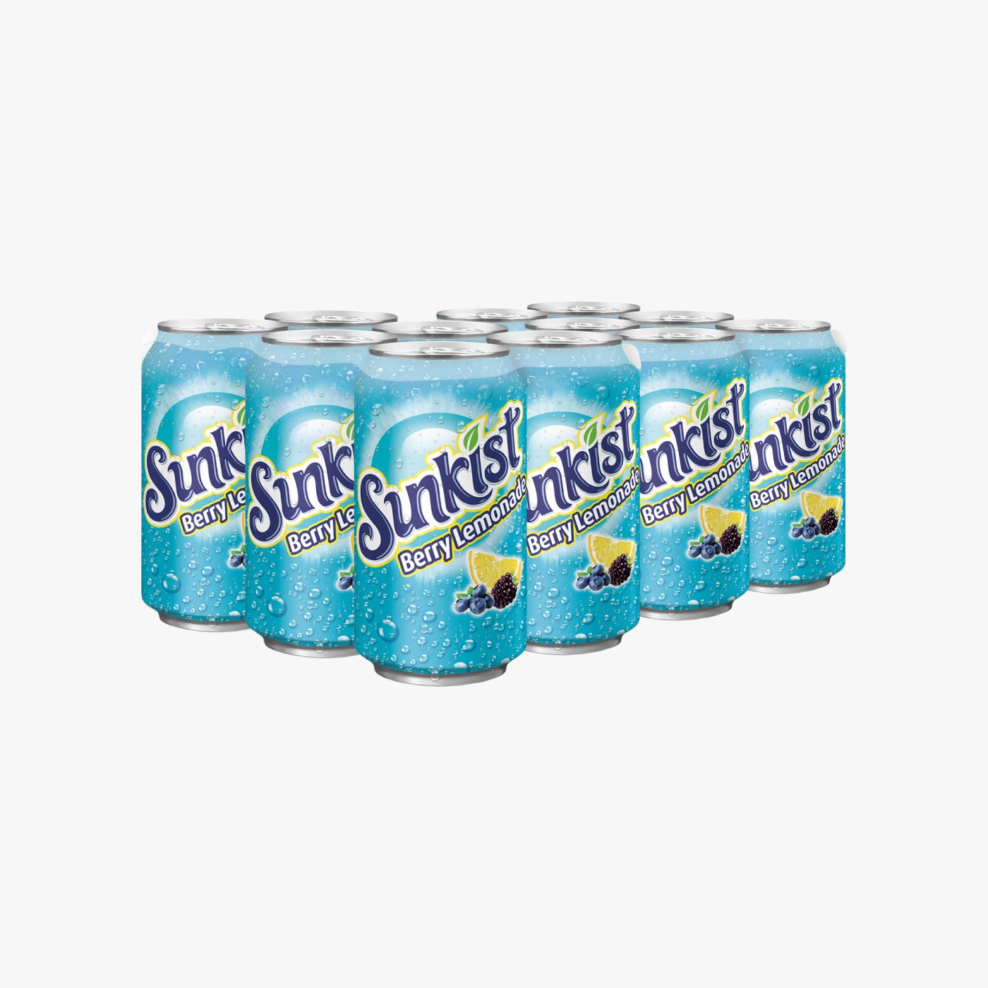Sunkist Berry & Lemonade - 355ml × 12