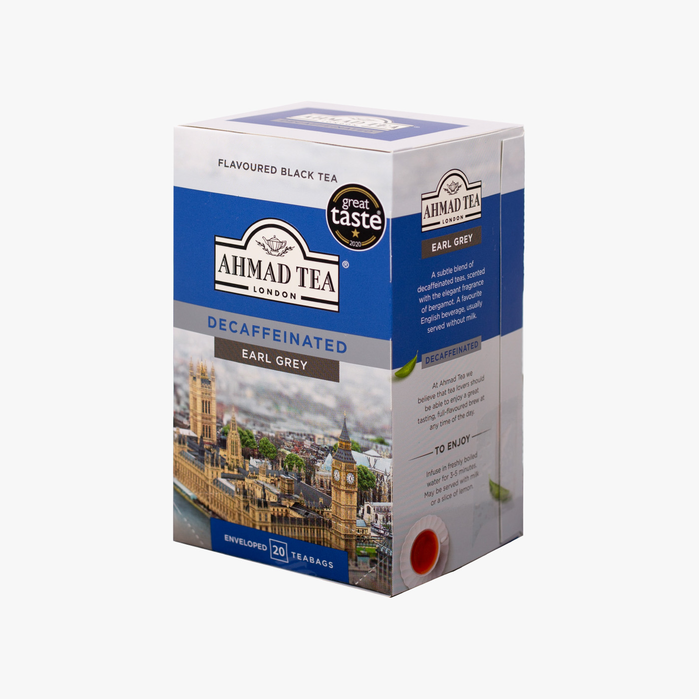 Ahmad Tea Decaffeinated Earl Grey - 20 Teabags