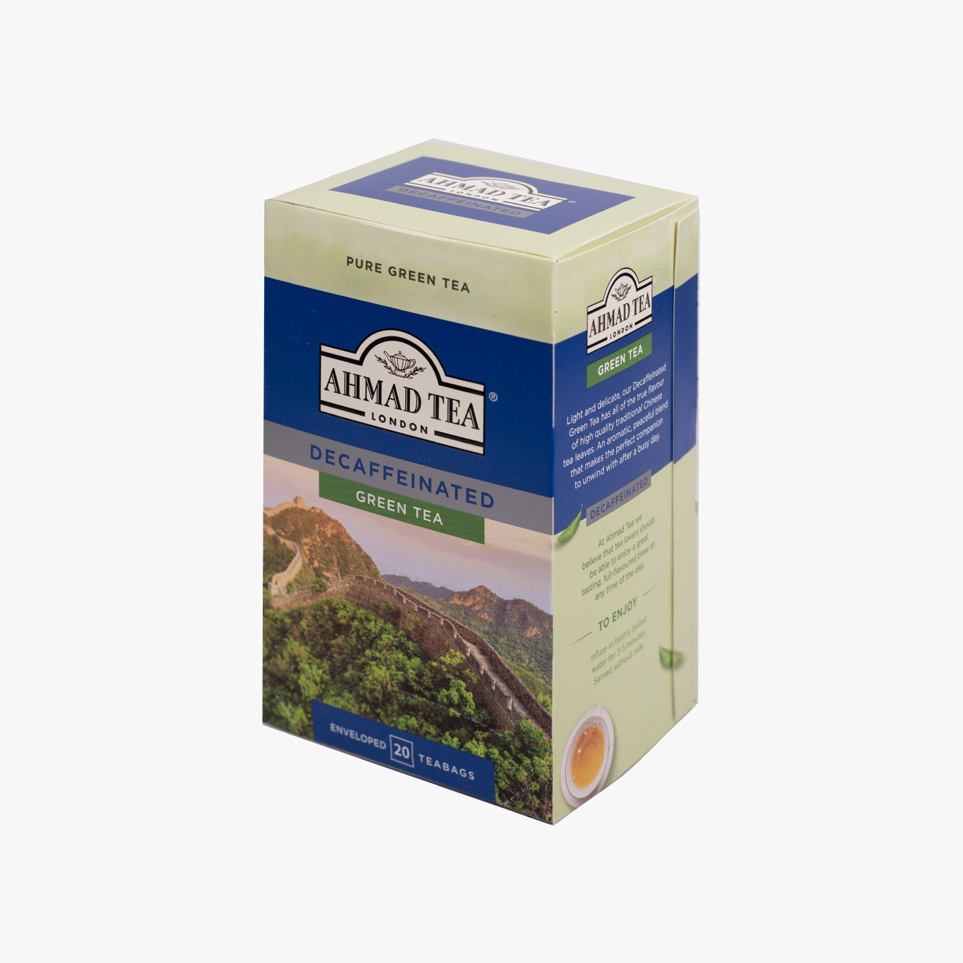 Ahmad Tea Green Tea Decaffeinated - 20 Teabags