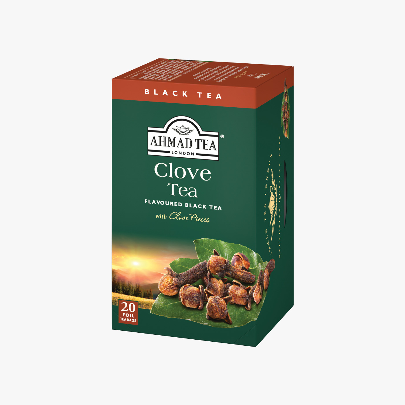 Ahmad Tea black Tea & Clove - 20 Teabags