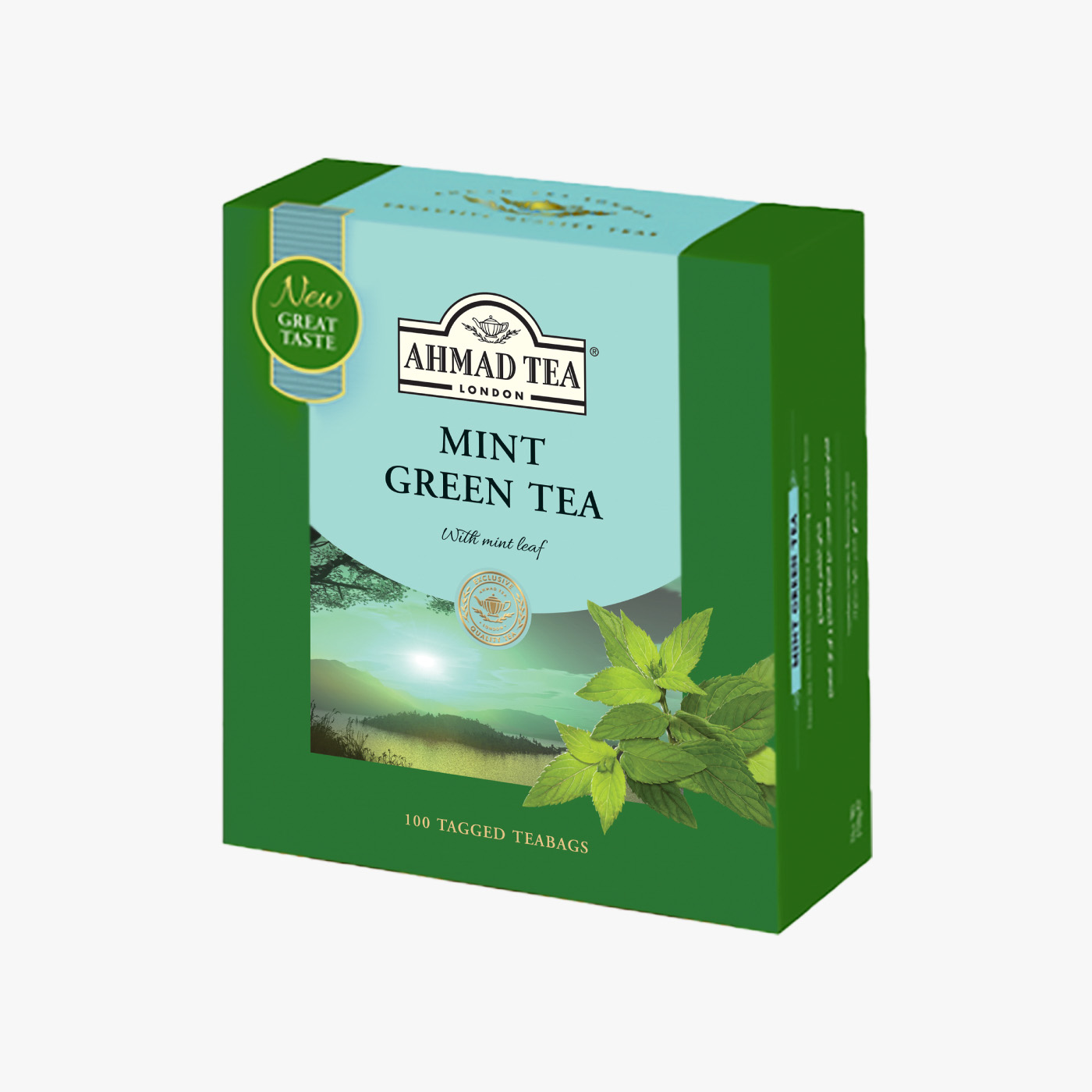 Ahmad Tea Mint Green Tea - 100 Teabags