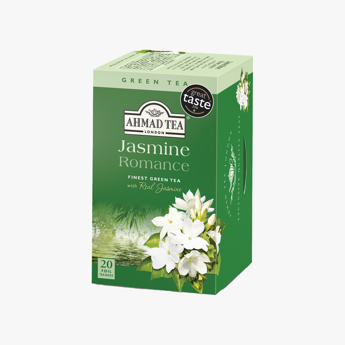 Ahmad Tea Jasmine Green Tea - 20 Teabags