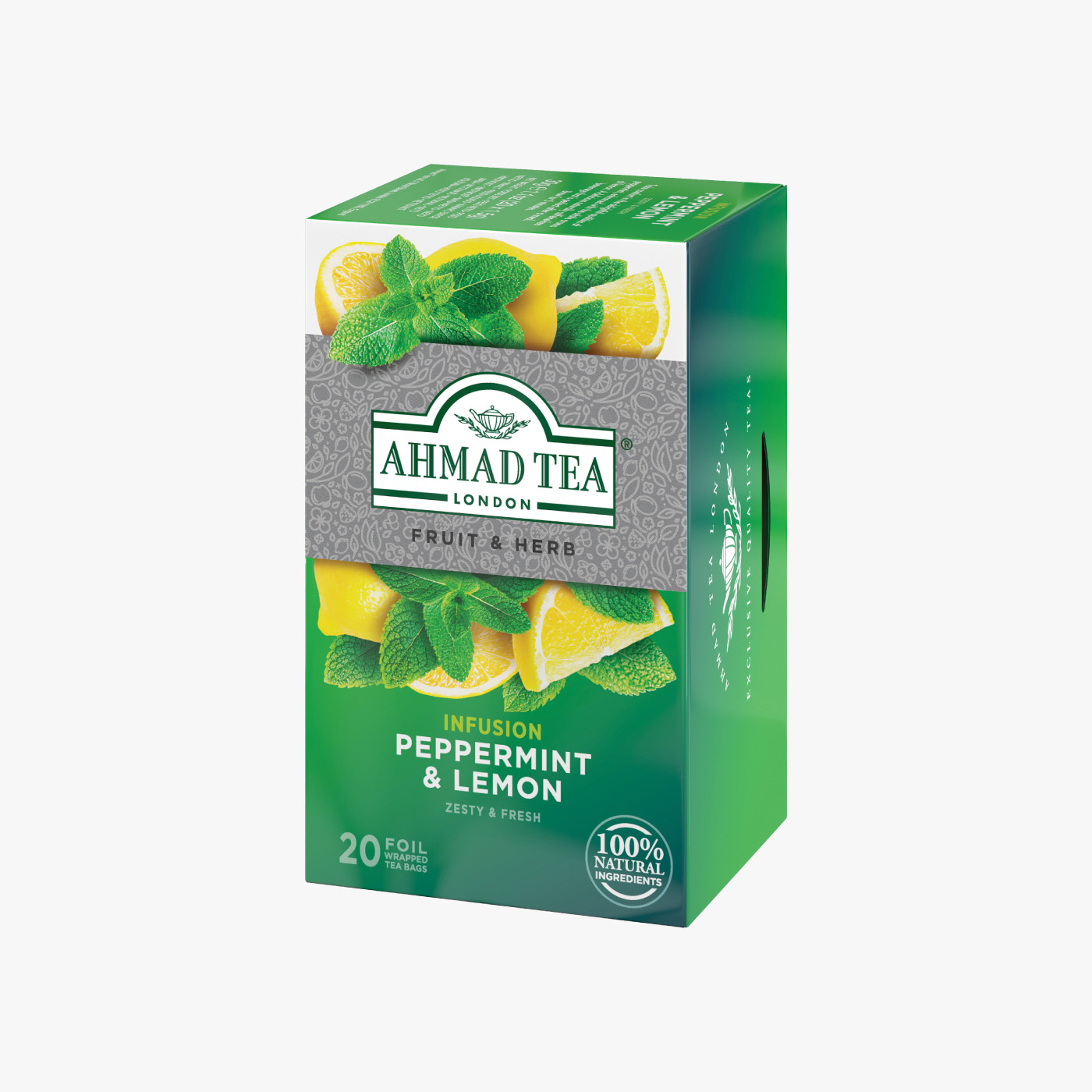 Ahmad Tea Peppermint & Lemon - 20 Teabags