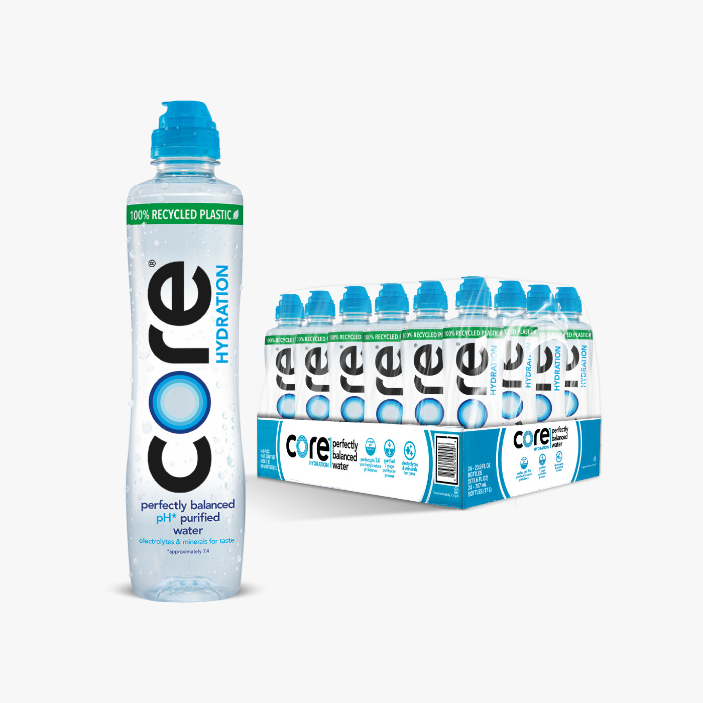 CORE Hydration Water PET - 707ml × 24