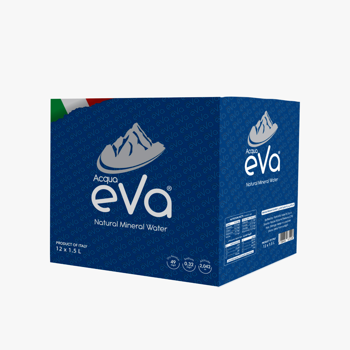 Acqua EVA Still Water - 1.5L × 12