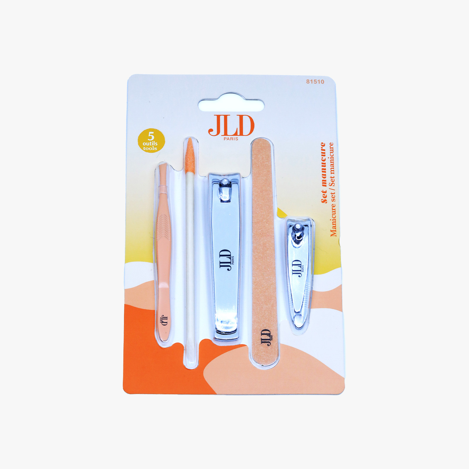 JLD Paris Manicure Kit - set 5 Pcs - 81510