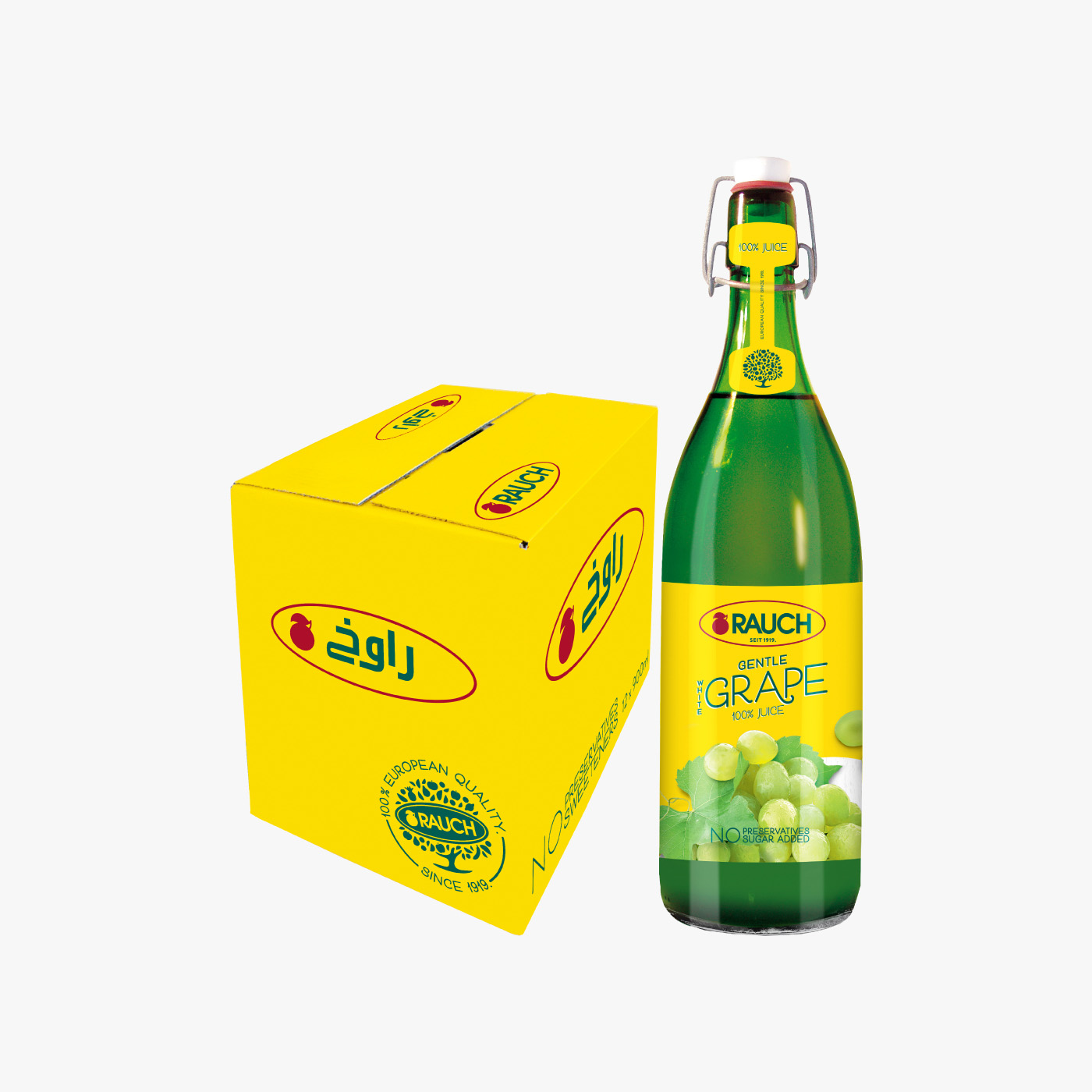 Rauch White Grape - 900ml × 12