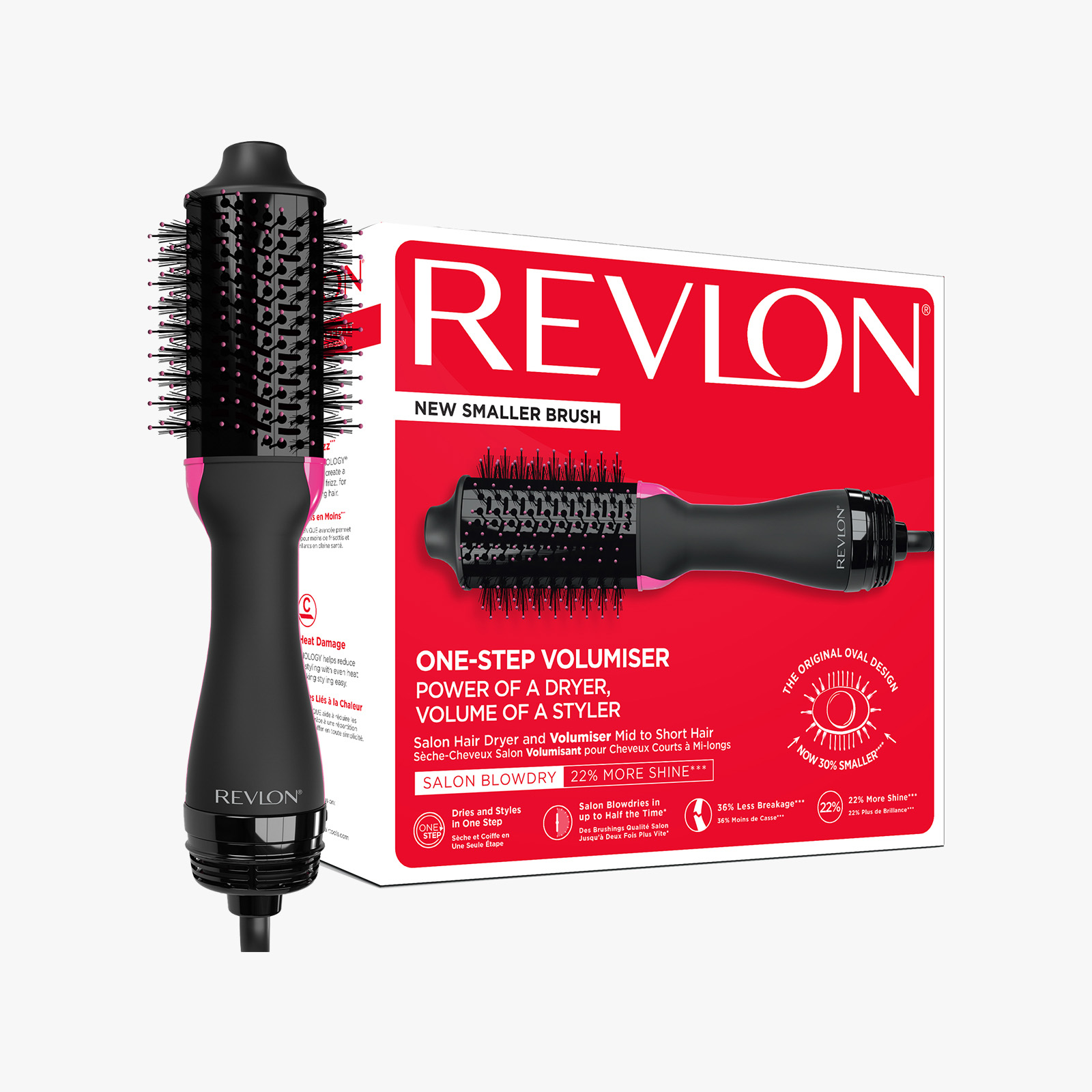 Revlon Volumiser for Mid to Short Hair - RVDR5282ARB1