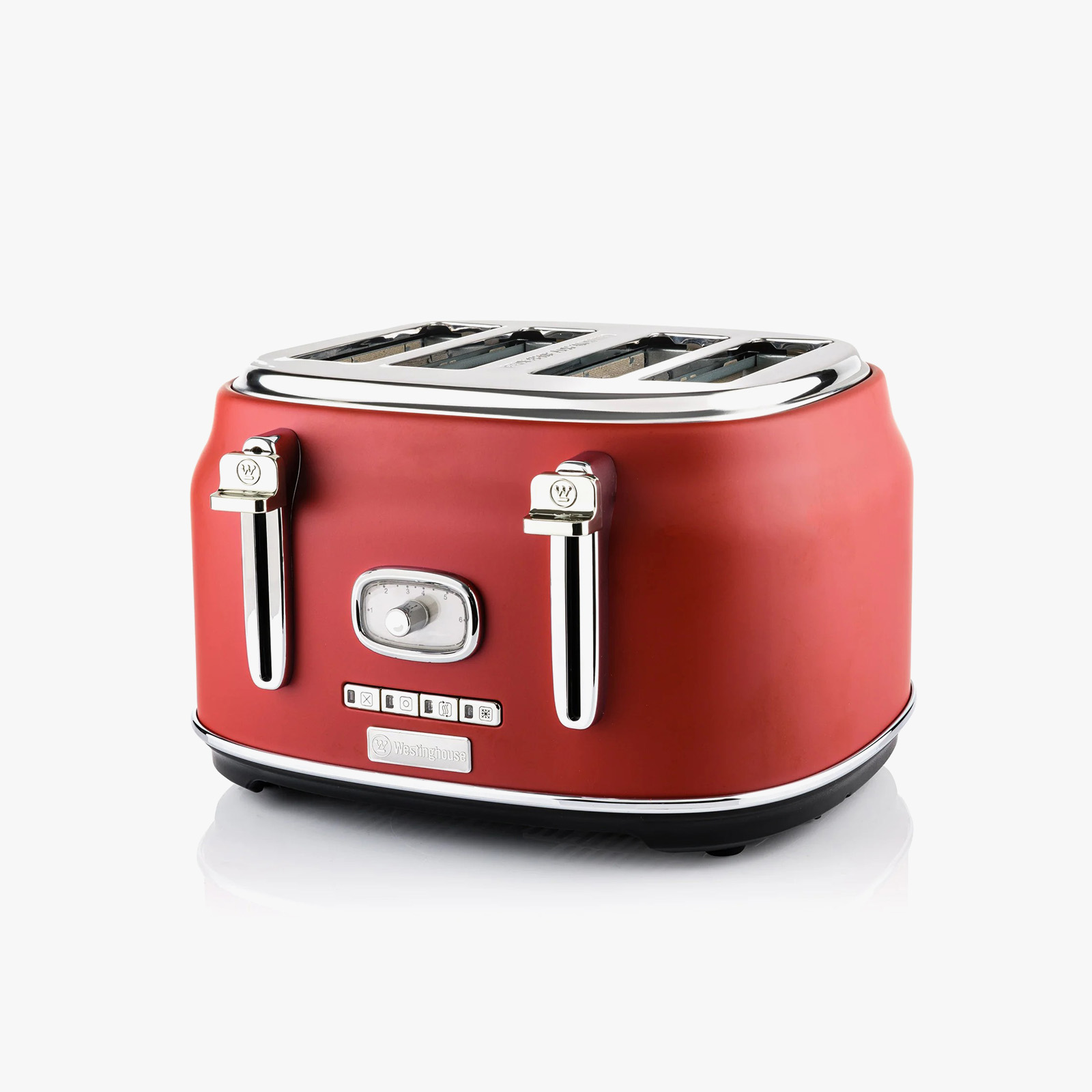 Westinghouse 4 Slice Toaster Red - 1750W - WKTTB809URD