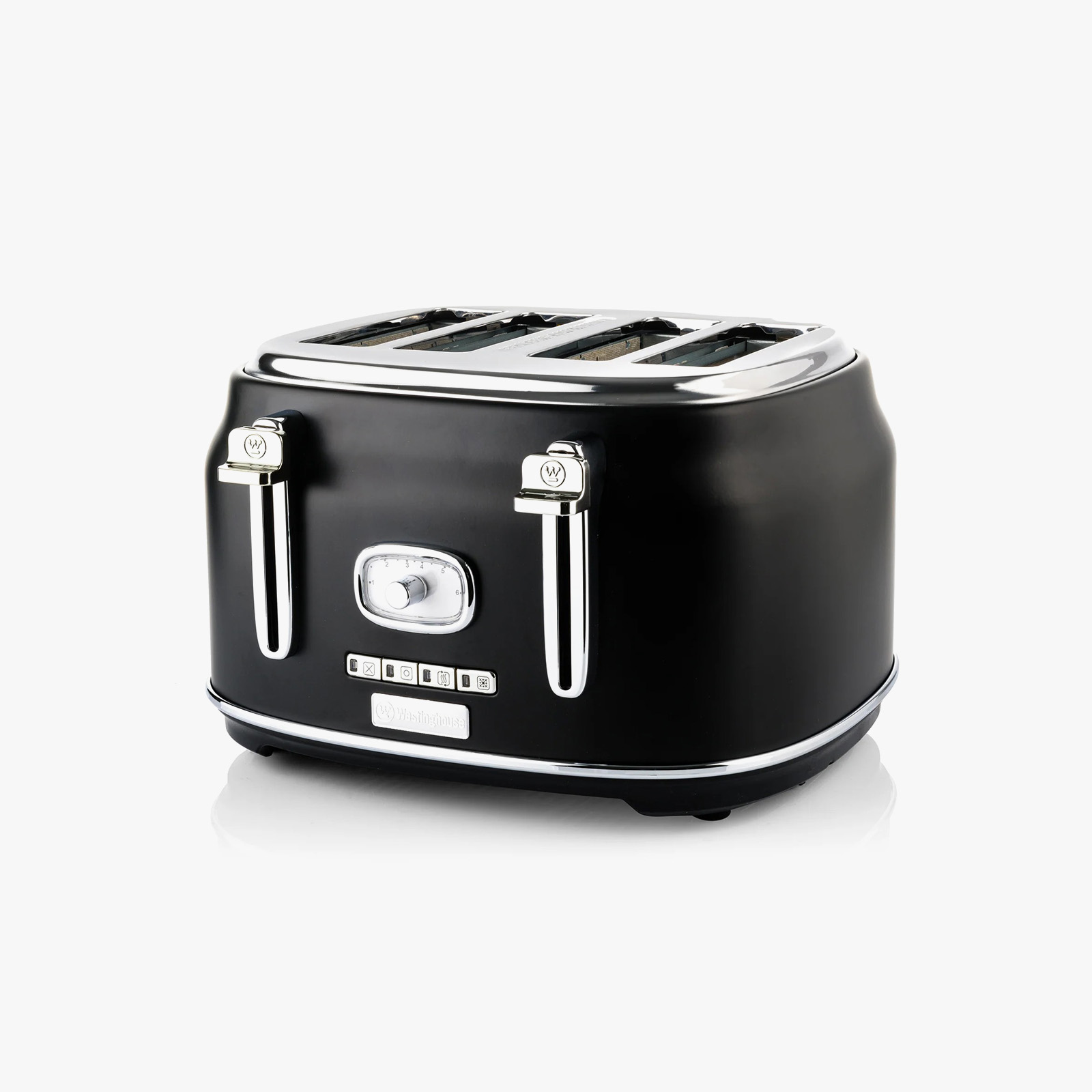 Westinghouse 4 Slice Toaster Black - 1750W - WKTTB809UBK