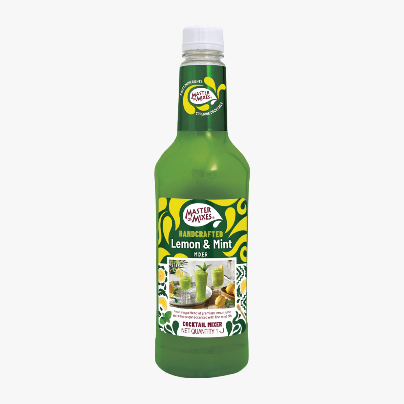 Master Of Mixes Lemon & Mint Mixer - 1L
